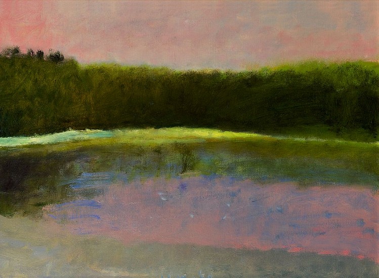 Wolf Kahn, Dawn at South Pond | SOLD, 1983
Oil on canvas, 22 x 30 in. (55.9 x 76.2 cm)
SOLD
KAH-00001