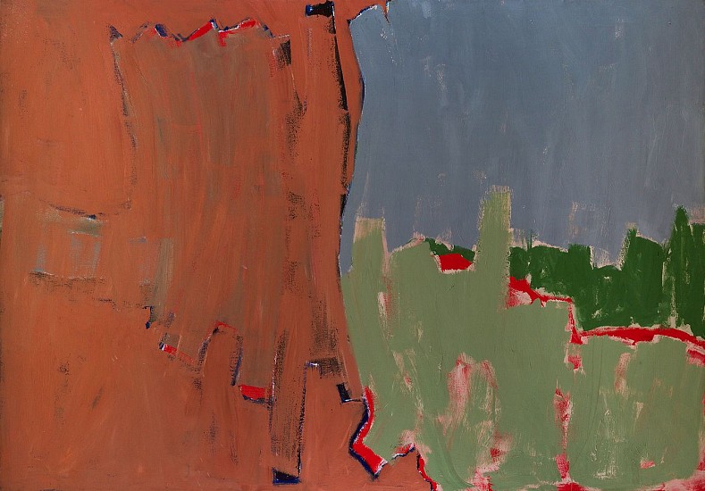Ann Purcell, Misfit, 1978
Acrylic on canvas, 63 1/2 x 93 1/2 in. (161.3 x 237.5 cm)
PUR-00046