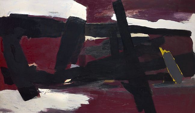 Perle Fine, Winter (Charcoal Red) | SOLD, c. 1960
Oil on canvas, 52 x 90 in. (132.1 x 228.6 cm)
SOLD © AE Artworks
FIN-00029