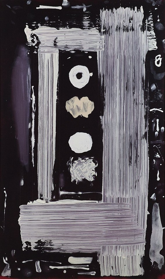 Dan Christensen, Ahshinto, 1999
Acrylic on canvas, 54 x 30 in. (137.2 x 76.2 cm)
CHR-00134