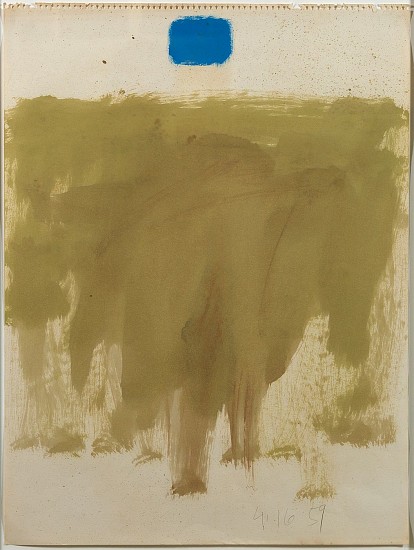 Walter Darby Bannard, Untitled, 1959
Brushed alkyd resin on paper, 24 x 18 in. (61 x 45.7 cm)
BAN-00122