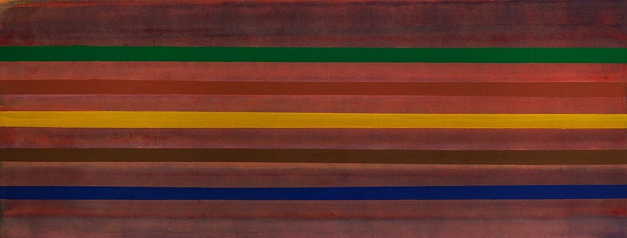William Perehudoff, AC-75-46, 1975
Acrylic on canvas, 26 x 66 in.
PER-00049