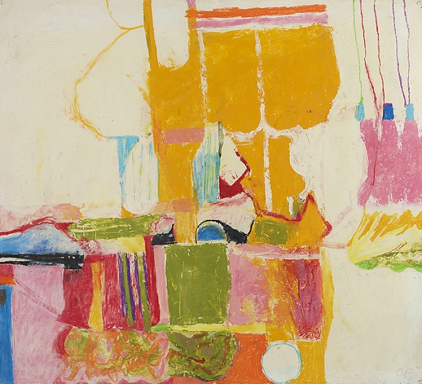 Charlotte Park, Untitled, c. 1980
Acrylic and oil crayon on paper, 22 1/2 x 24 3/4 in. (57.1 x 62.9 cm)
PAR-00174