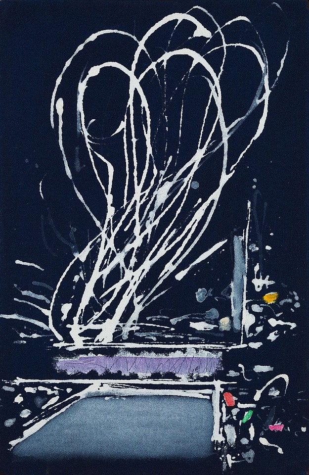 Dan Christensen, Lonesome Day Blues, 2001
Acrylic on canvas, 17 x 11 in. (43.2 x 27.9 cm)
CHR-00001