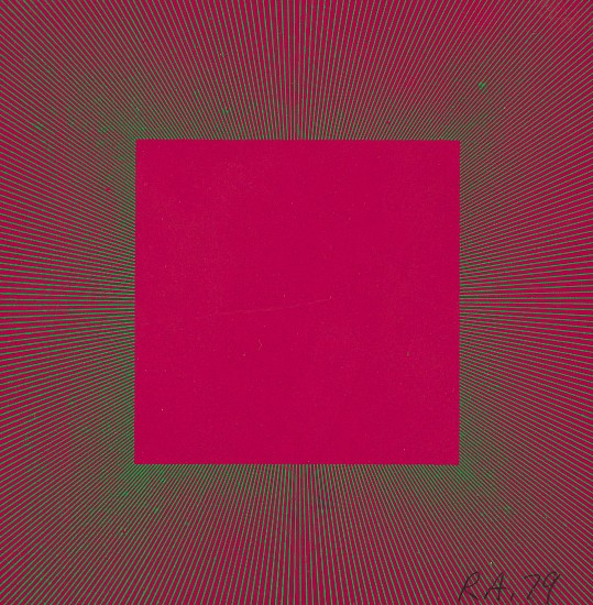 Richard Anuszkiewicz, Untitled | SOLD, 1979
Enamel on masonite, 5 1/8 x 5 1/8 in. (13 x 13 cm)
SOLD
ANU-00003