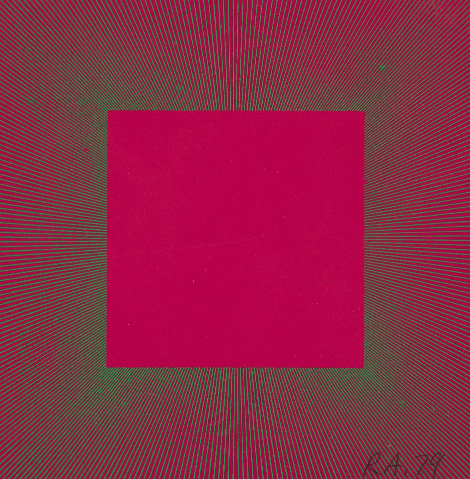Richard Anuszkiewicz, Untitled | SOLD, 1979
Enamel on masonite, 5 1/8 x 5 1/8 in. (13 x 13 cm)
SOLD
ANU-00003