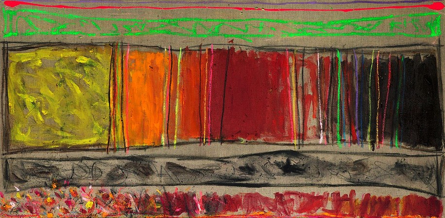 Joyce Weinstein, Country Autumn Fields with Last of Green, 2013
Oil and mixed media on linen, 26 x 52 in. (66 x 132.1 cm)
WEI-00003
