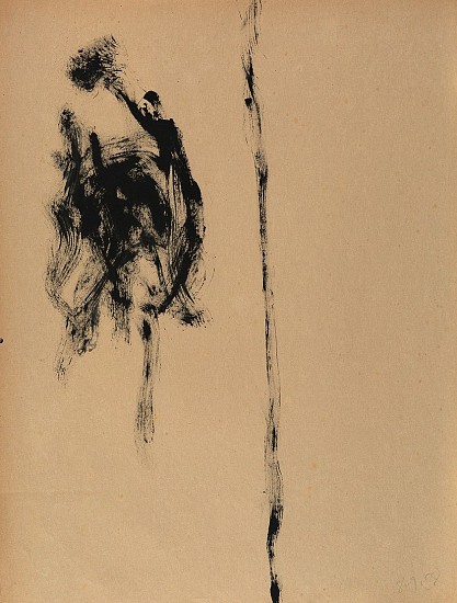 Walter Darby Bannard, Untitled, 1958
Ink on paper, 18 x 24 in. (45.7 x 61 cm)
BAN-00086