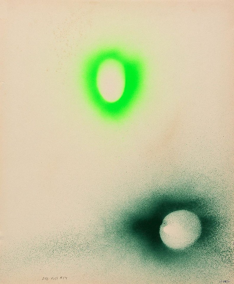 Walter Darby Bannard, Egg Roll #14, 1965
Spraypaint on paper, 17 x 14 in. (43.2 x 35.6 cm)
BAN-00077