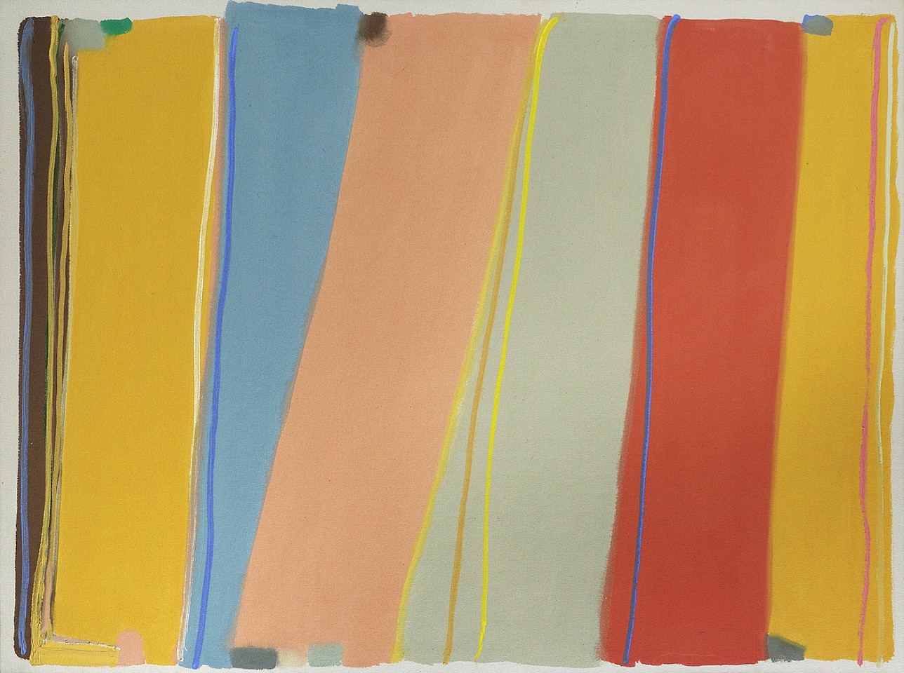 Larry Zox, Hayward, 2003
Acrylic on canvas, 42 1/4 x 57 1/4 in. (107.3 x 145.4 cm)
ZOX-00020