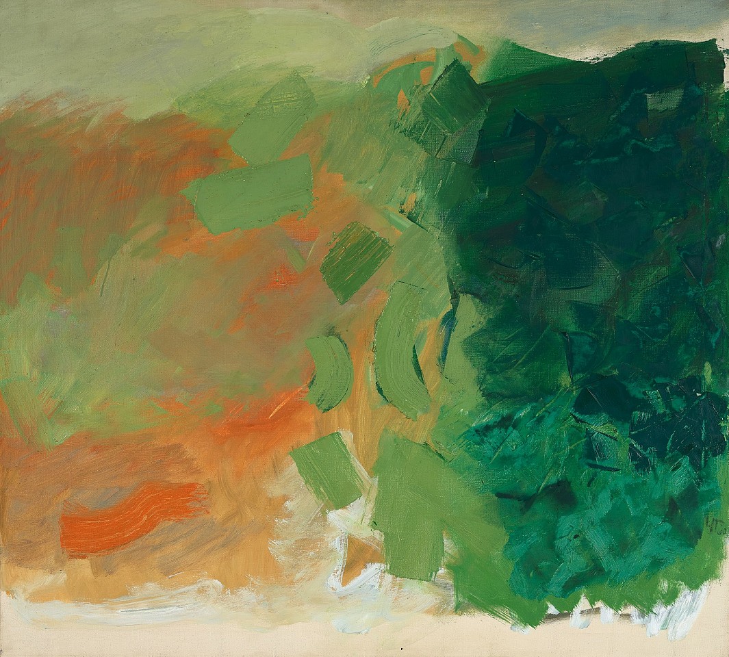 Yvonne Thomas, No. 3 | SOLD, 1961
Oil on canvas, 36 x 40 in. (91.4 x 101.6 cm)
THO-00020