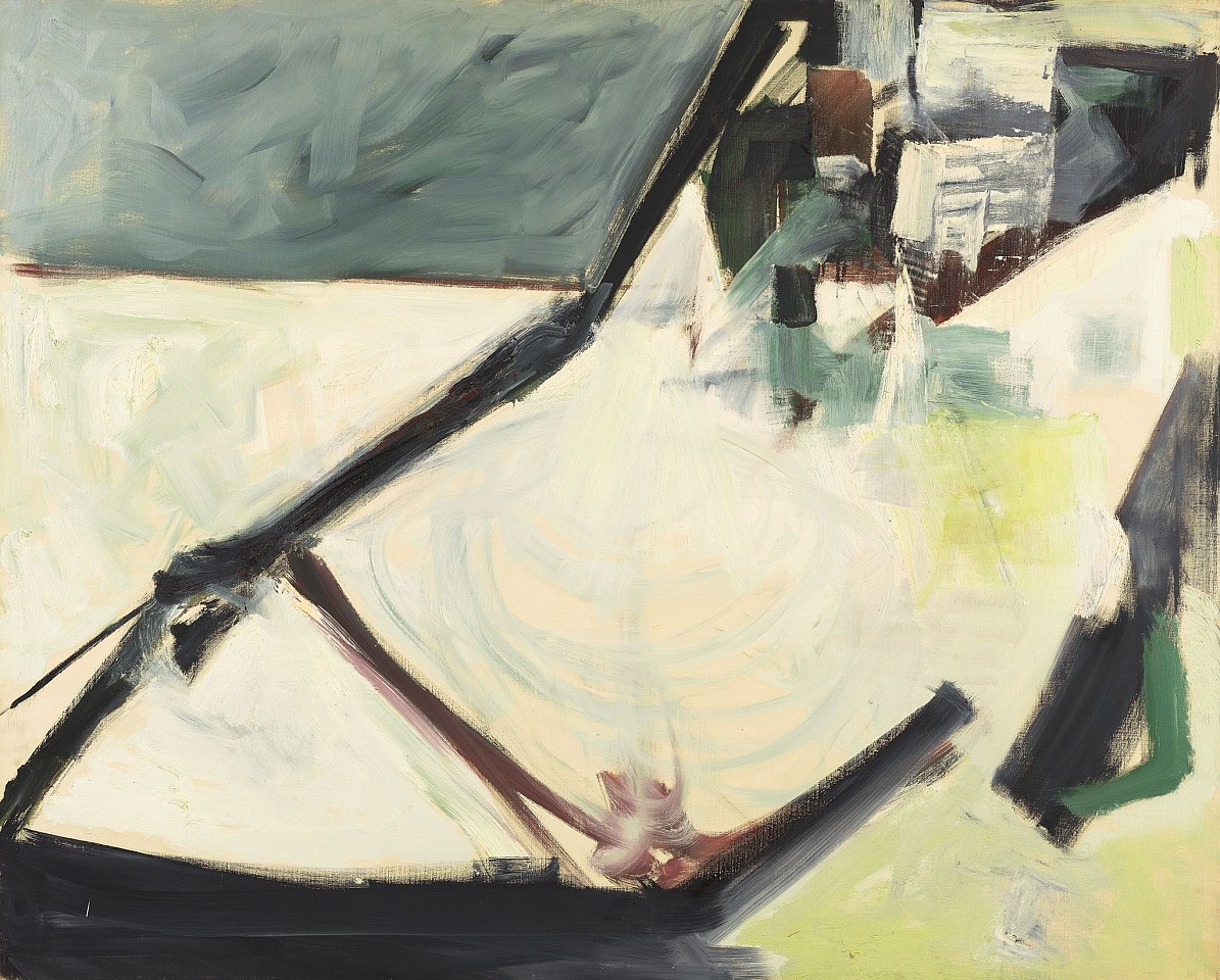 Yvonne Thomas, The Studio | SOLD, 1952
Oil on canvas, 50 x 62 in. (127 x 157.5 cm)
SOLD
THO-00023