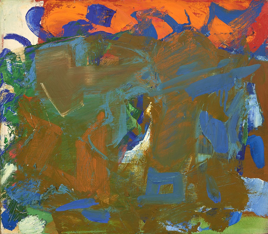 Yvonne Thomas, Tree Tops, 1959
Oil on canvas, 14 x 16 in. (35.6 x 40.6 cm)
THO-00034