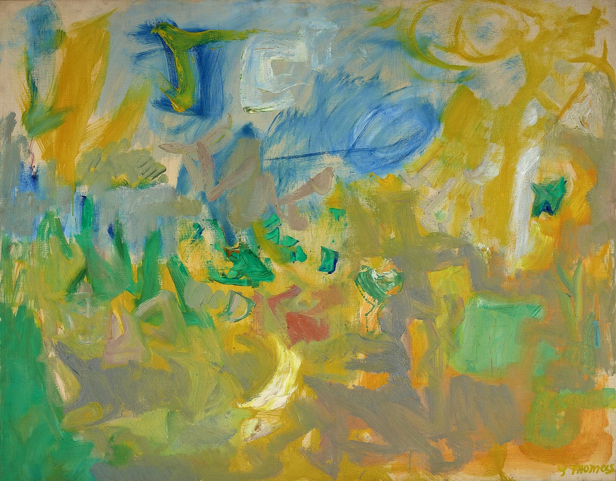 Yvonne Thomas, February | SOLD, 1954
Oil on canvas, 40 x 50 in. (101.6 x 127 cm)
THO-00016
