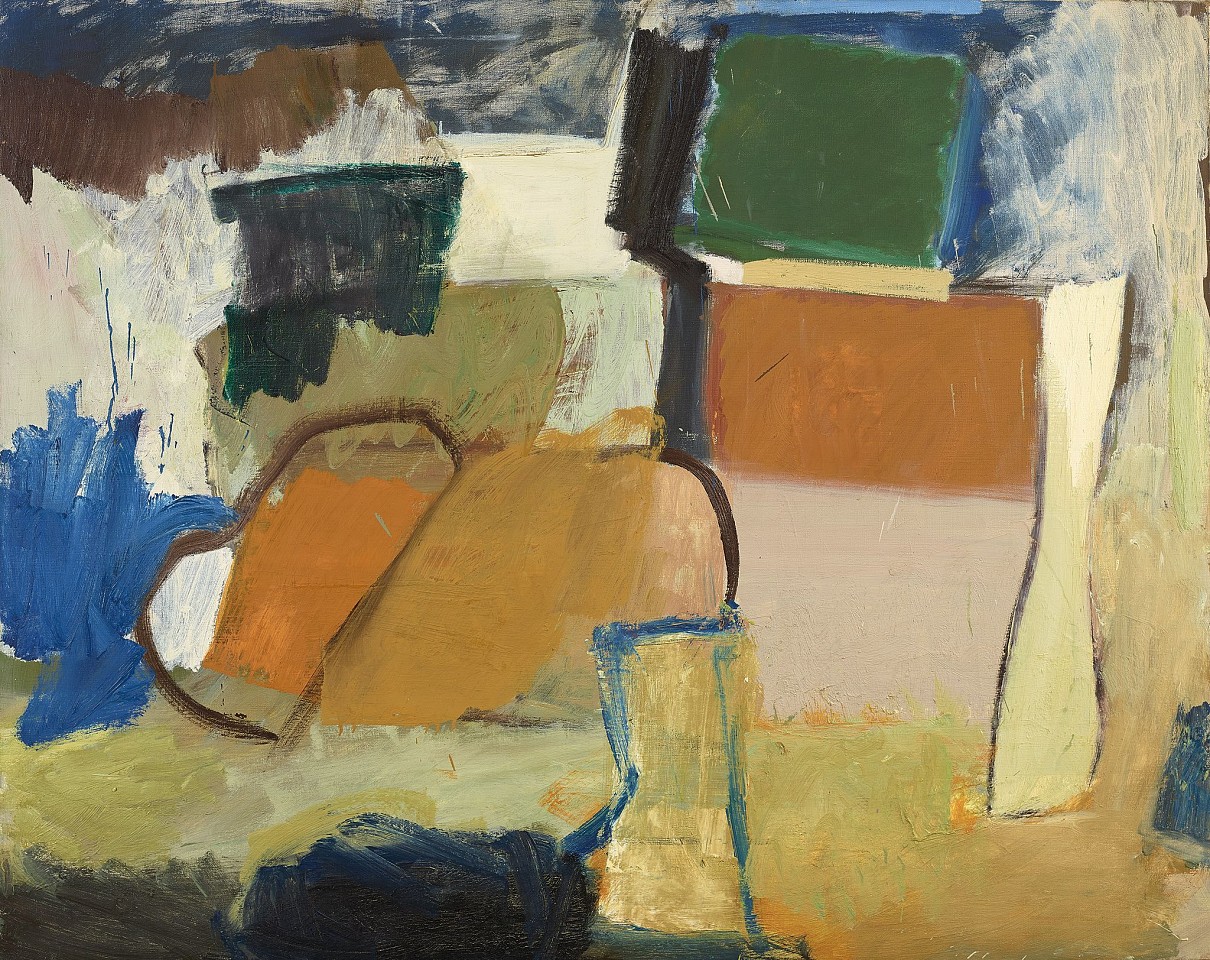 Yvonne Thomas, Untitled | SOLD, 1956
Oil on canvas, 40 x 50 in. (101.6 x 127 cm)
THO-00031