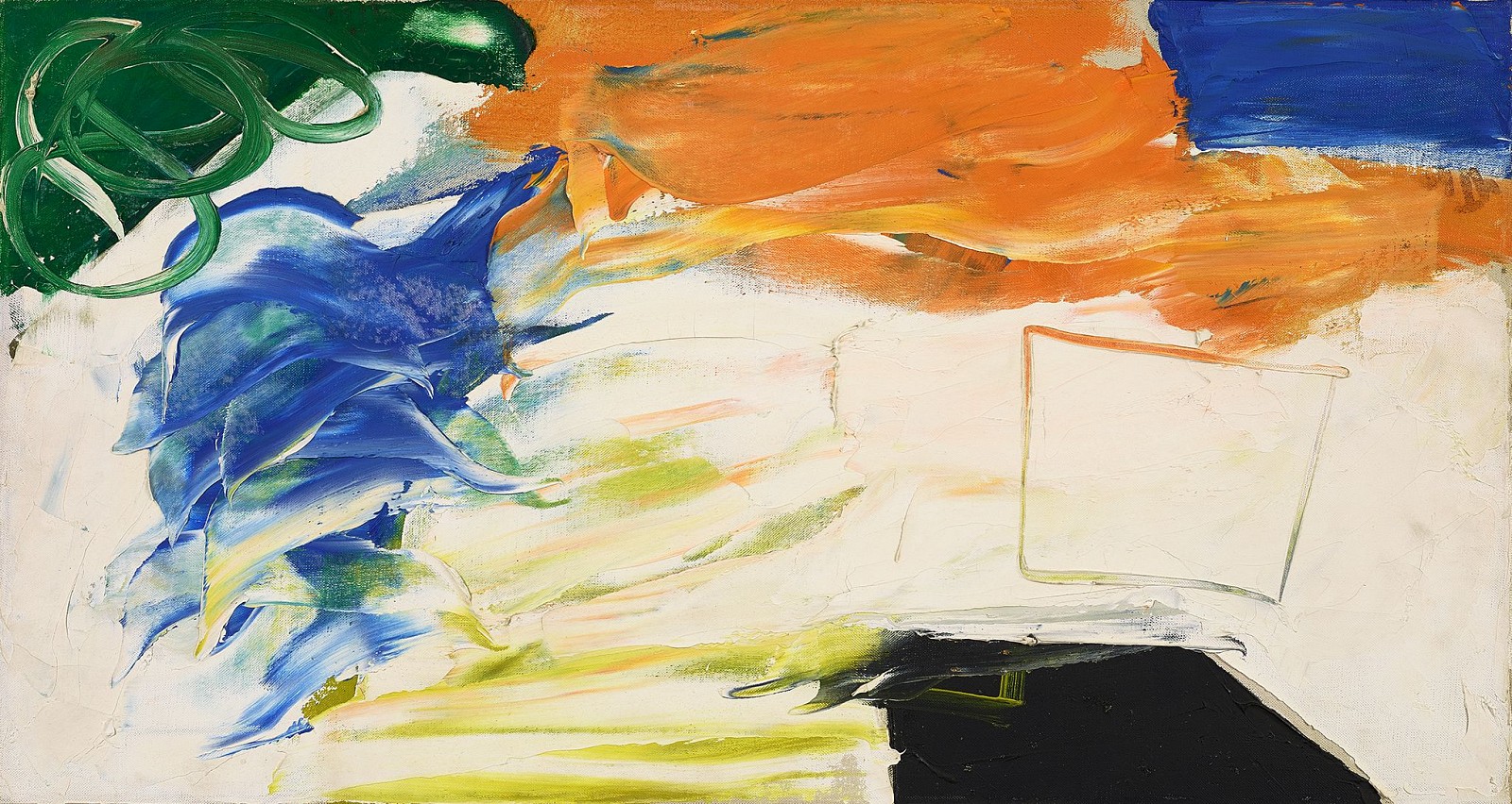 Yvonne Thomas, The Ardent One | SOLD, 1960
Oil on canvas, 16 x 30 in. (40.6 x 76.2 cm)
SOLD
THO-00039