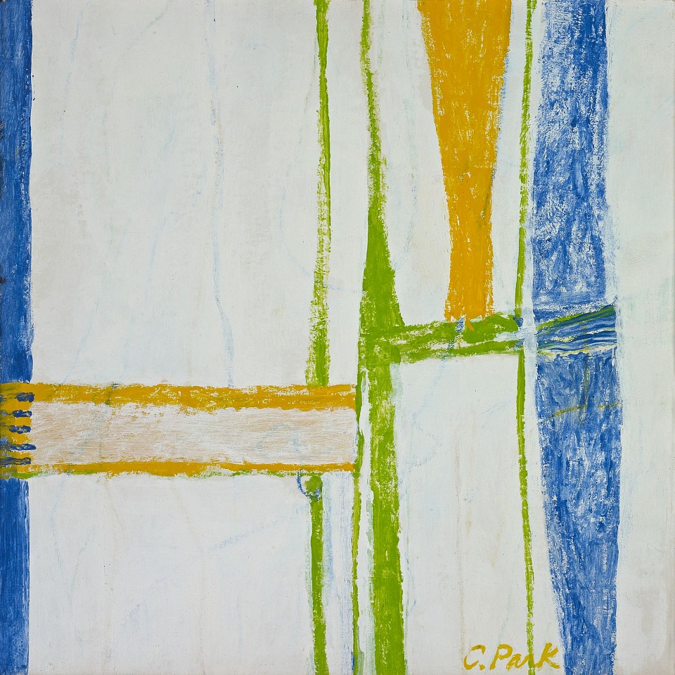 Charlotte Park, Calamint, 1976
Acrylic and oil crayon on canvas, 12 x 12 in. (30.5 x 30.5 cm)
PAR-00079