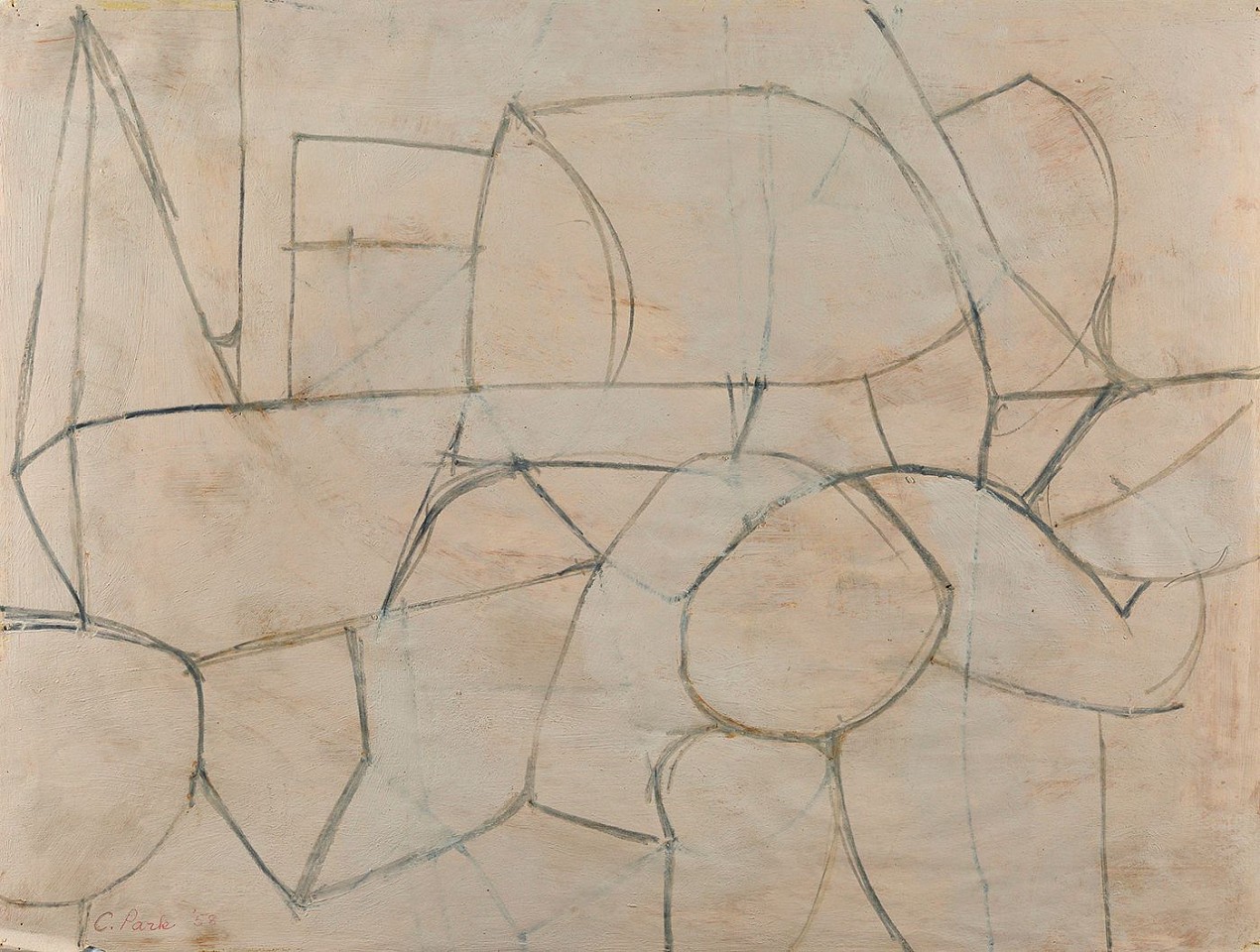Charlotte Park, Untitled, 1958
Gouache and oil on paper, 18 x 24 in. (45.7 x 61 cm)
PAR-00117