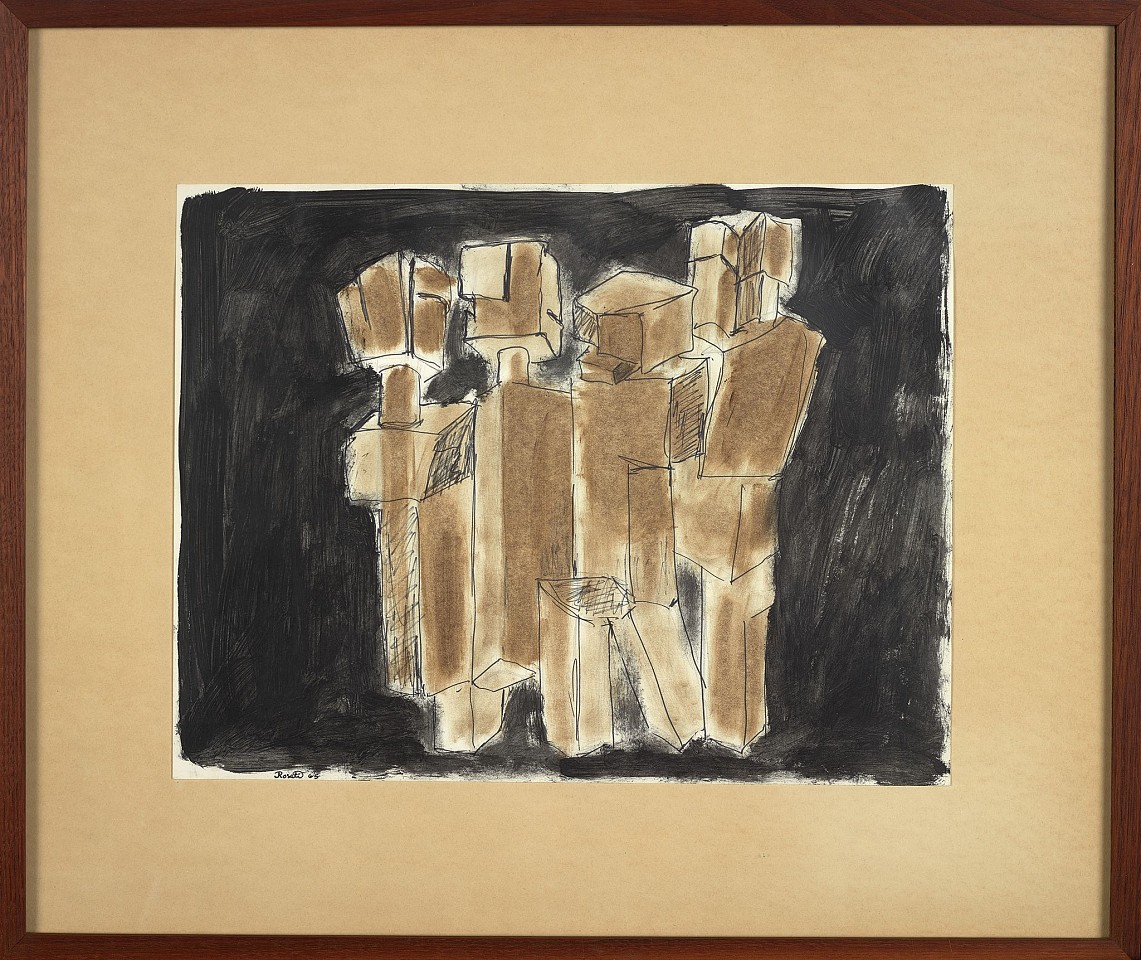 James Rosati, Untitled | SOLD
Ink on paper, 11 1/4 x 14 1/2 in. (28.6 x 36.8 cm)
ROSA-00001