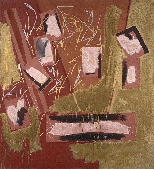 Ann Purcell, Phoenix, 1981
Acrylic and collage on canvas, 72 x 66 in. (182.9 x 167.6 cm)
PUR-00074
