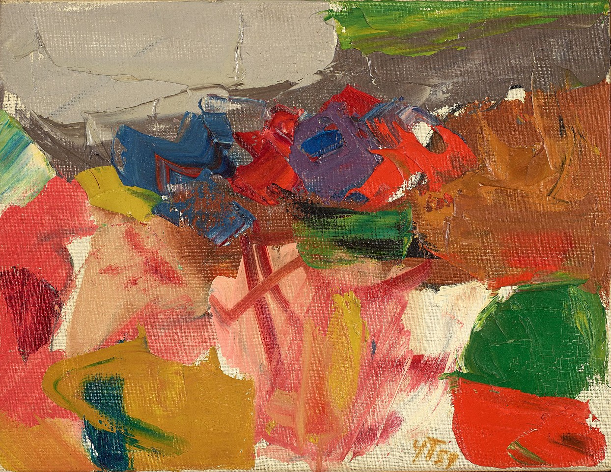 Yvonne Thomas, Wind | SOLD, 1959
Oil on canvas, 11 1/4 x 14 1/4 in. (28.6 x 36.2 cm)
SOLD
THO-00033