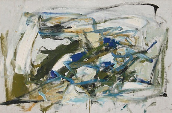 Joan Mitchell, Untitled | SOLD, c. 1957
Oil on canvas, 14 3/8 x 21 7/8 in. (36.5 x 55.6 cm)
SOLD © Joan Mitchell Foundation
MIT-00001