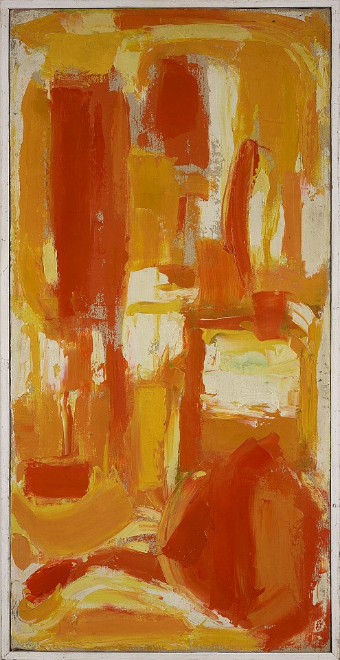 Raymond Hendler, No. 1 | SOLD, 1957
Oil on canvas, 20 x 10 in. (50.8 x 25.4 cm)
© Estate of Raymond Hendler
HEN-00223