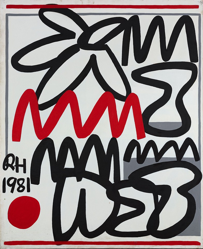 Raymond Hendler, RH 1981, 1981
Acrylic on canvas, 40 x 33 in. (101.6 x 83.8 cm)
© Estate of Raymond Hendler
HEN-00200