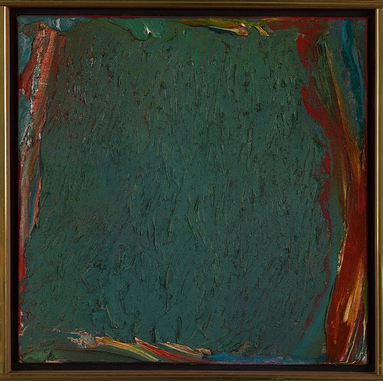 Stanley Boxer, Loftedhushatdarnessturn | SOLD, 1977
Oil on linen, 14 x 14 in. (35.6 x 35.6 cm)
SOLD
BOX-00090