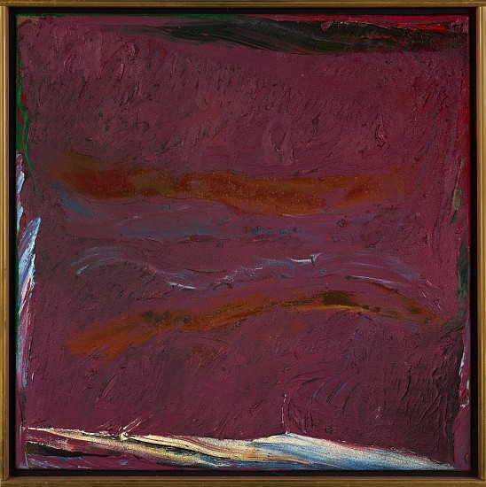 Stanley Boxer, Darkmoonpalaceinduskyrest | SOLD, 1977
Oil on linen, 20 x 20 in. (50.8 x 50.8 cm)
BOX-00074
