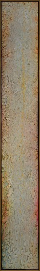 Stanley Boxer, Buntingplayofsadspangledsummer, 1979
Oil on linen, 100 x 14 in. (254 x 35.6 cm)
BOX-00068