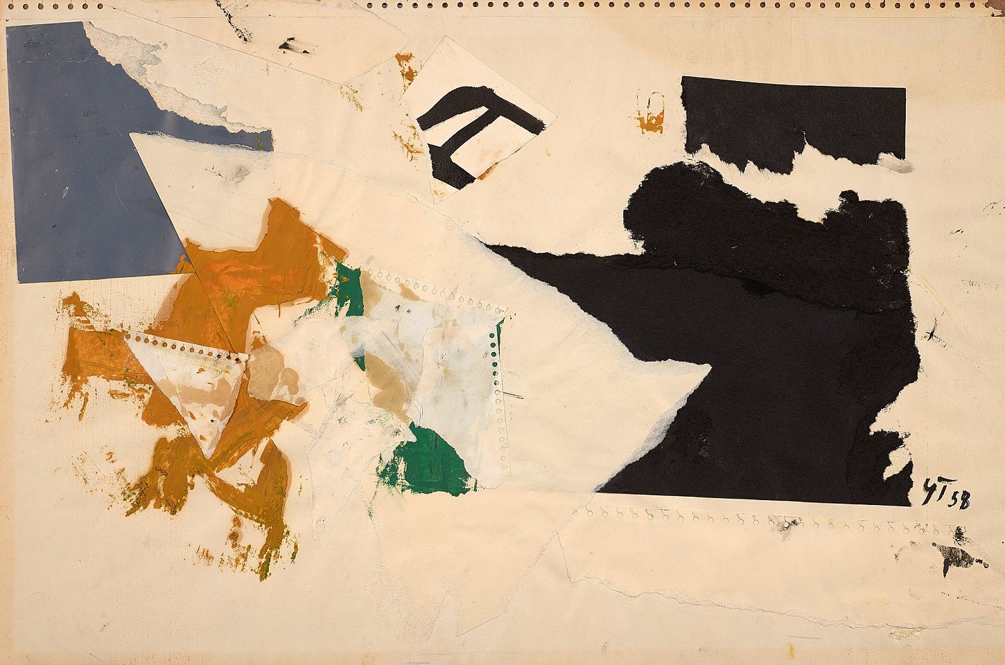 Yvonne Thomas, Collage, 1958
Collage, 13 3/4 x 21 1/4 in. (34.9 x 54 cm)
THO-00056