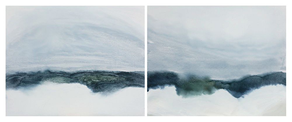 Susan Vecsey, Untitled (Blue Green Diptych) | SOLD, 2016
Oil on paper, 31 x 78 in. (78.7 x 198.1 cm)
SOLD
VEC-00116