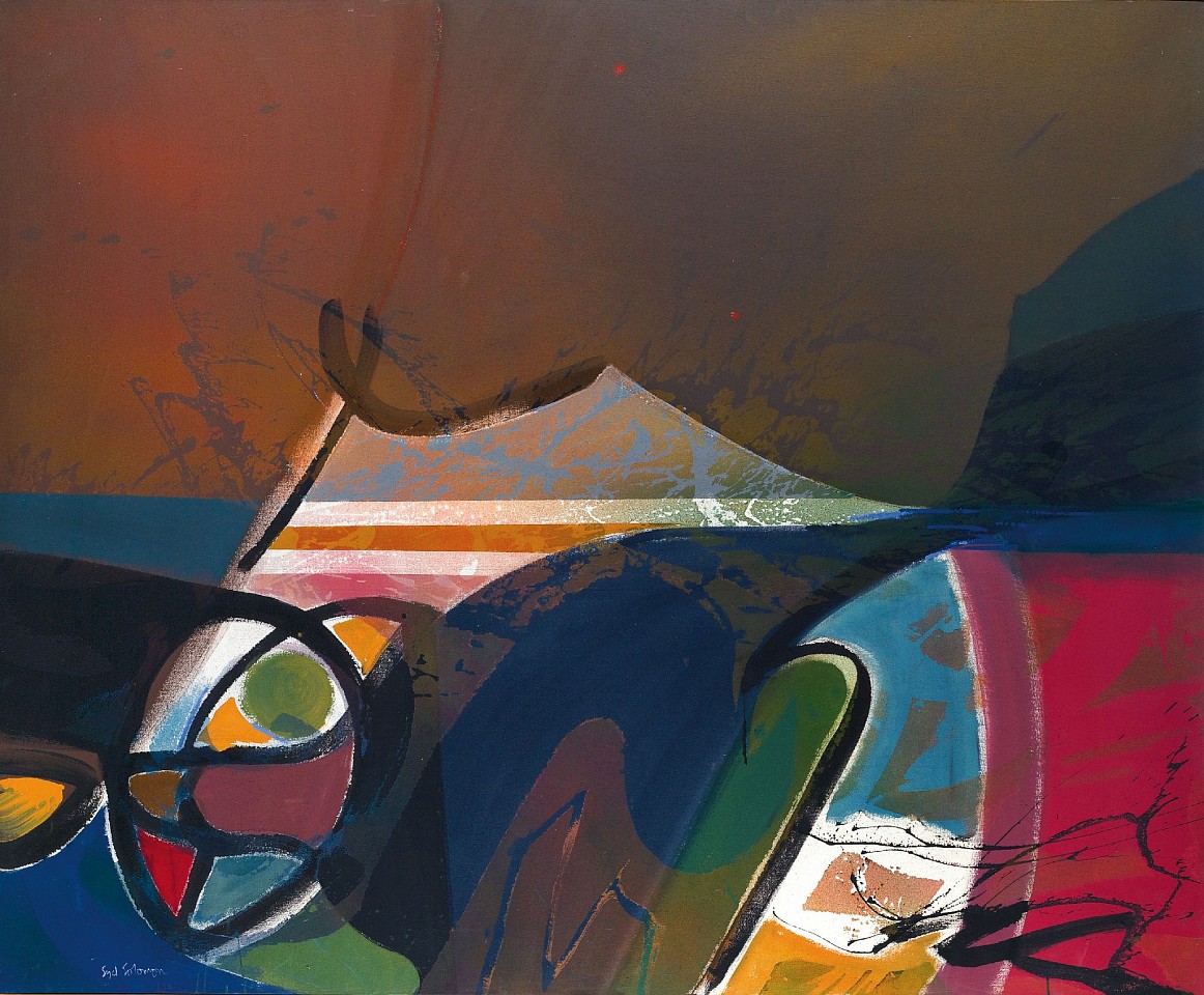 Syd Solomon, Landline | SOLD, 1980
Acrylic and aerosol enamel on canvas, 63 x 77 in. (160 x 195.6 cm)
SOLD
SOL-00076