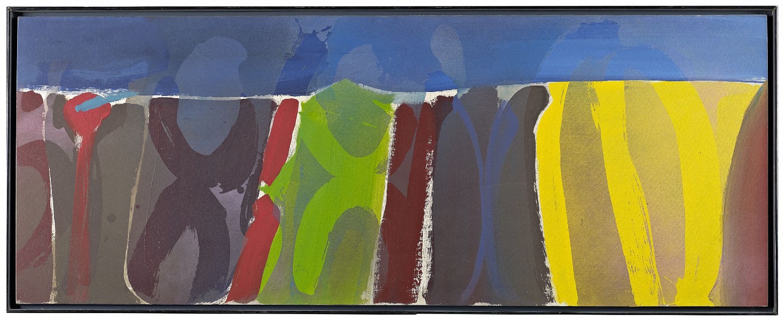 Syd Solomon, Shoresign | SOLD, 1976
Acrylic and aerosol enamel on canvas, 23 x 60 in. (58.4 x 152.4 cm)
© Estate of Syd Solomon
SOL-00039