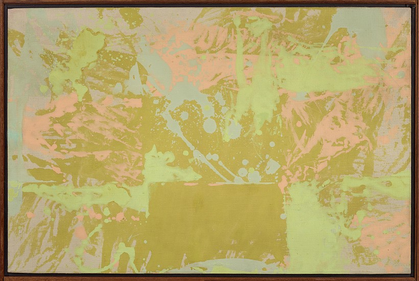Walter Darby Bannard, China Spring #3, 1969
Acrylic on canvas, 20 x 30 in. (50.8 x 76.2 cm)
BAN-00169