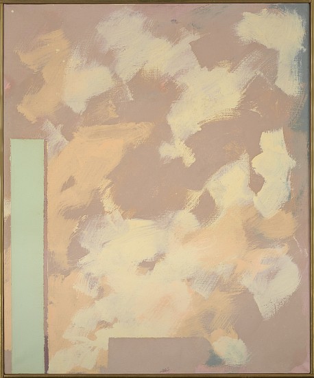 Walter Darby Bannard, Hofmannesque #1, 1971
Alkyd resin on canvas, 30 x 25 in. (76.2 x 63.5 cm)
BAN-00171