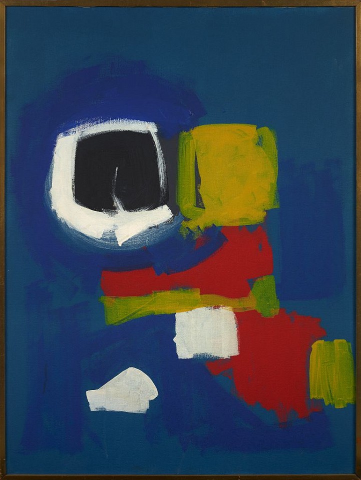 Frank Wimberley, Barbara's Painting | SOLD, 1958
Acrylic on canvas, 40 x 30 in. (101.6 x 76.2 cm)
WIM-00046