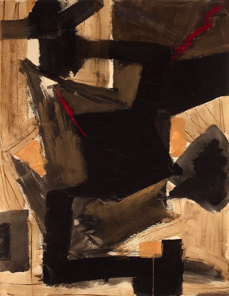 Yvonne Thomas, Untitled | SOLD, 1951
Gouache on paper, 18 x 24 in. (45.7 x 61 cm)
THO-00107