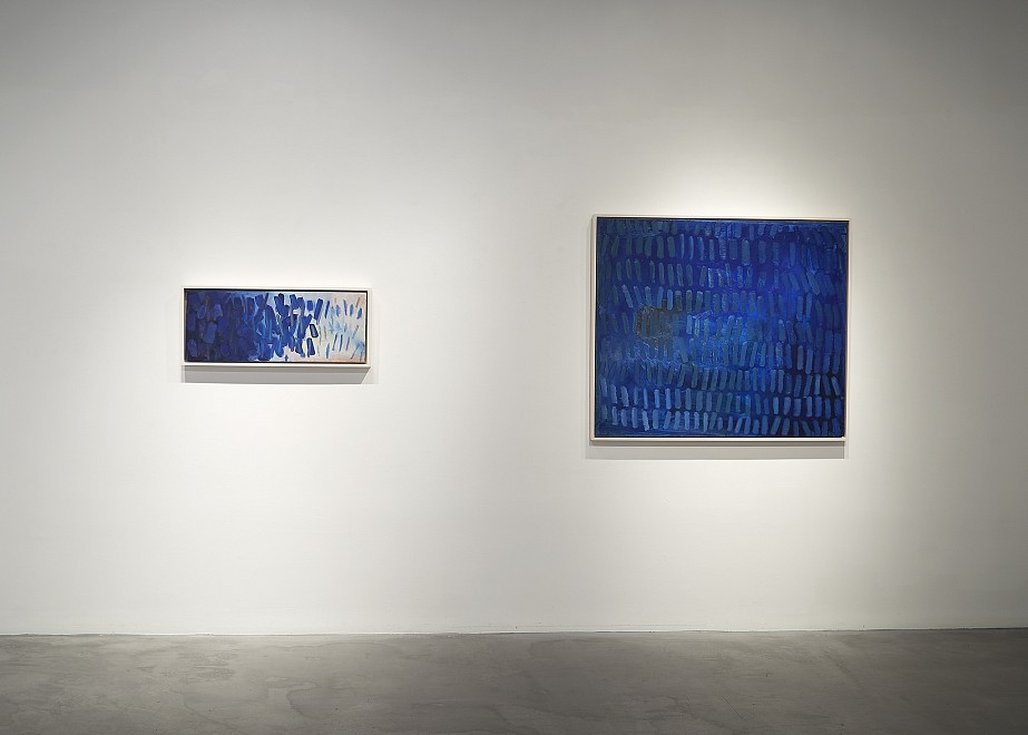 Yvonne Thomas | Windows and Variations | Paintings from 1963 - 1965 - Installation View