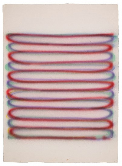 Dan Christensen, Untitled, 1968
Acrylic on Arches paper, 30 1/4 x 22 in. (76.8 x 55.9 cm)
CHR-00290