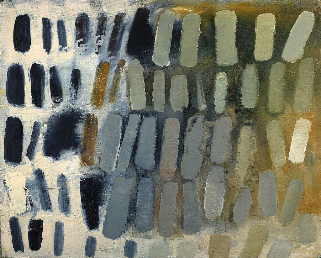 Yvonne Thomas, Untitled | SOLD, 1964
Oil on canvas, 19 3/8 x 24 in. (49.2 x 61 cm)
THO-00084