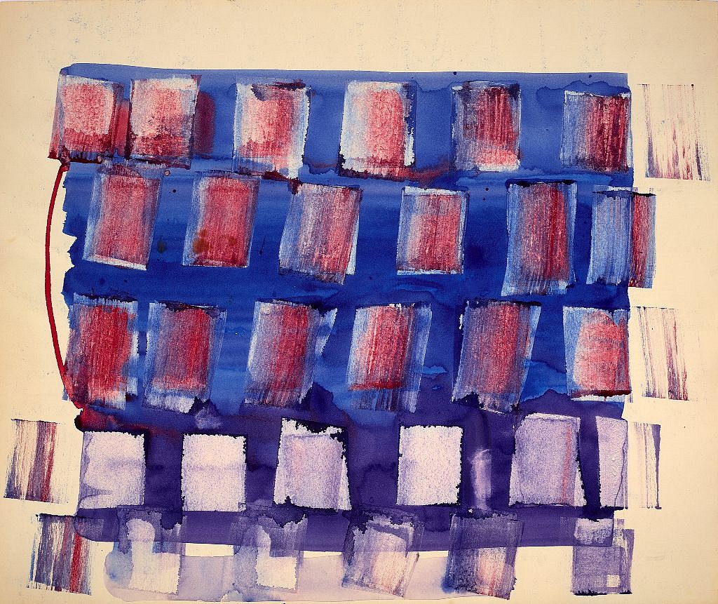 Yvonne Thomas, Untitled | SOLD, 1964
Watercolor on paper, 14 x 16 3/4 in. (35.6 x 42.5 cm)
THO-00102