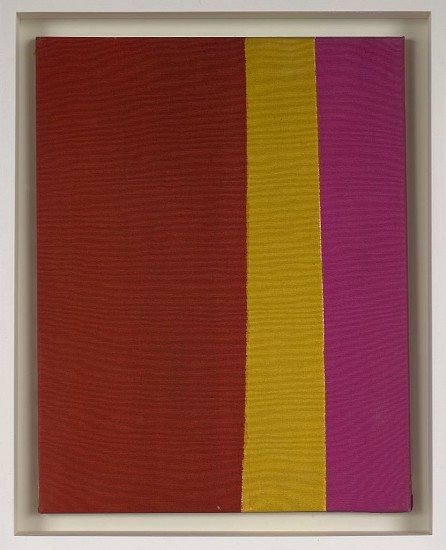Jack Bush, Green Stripe | SOLD, 1967
Acrylic polymer emulsion on canvas, 21 x 16 1/2 in. (53.3 x 41.9 cm)
BUS-00003