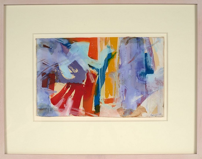 John Opper, Untitled (229W), 1956
Gouache on paper, 7 1/4 x 12 in. (18.4 x 30.5 cm)
OPP-00052