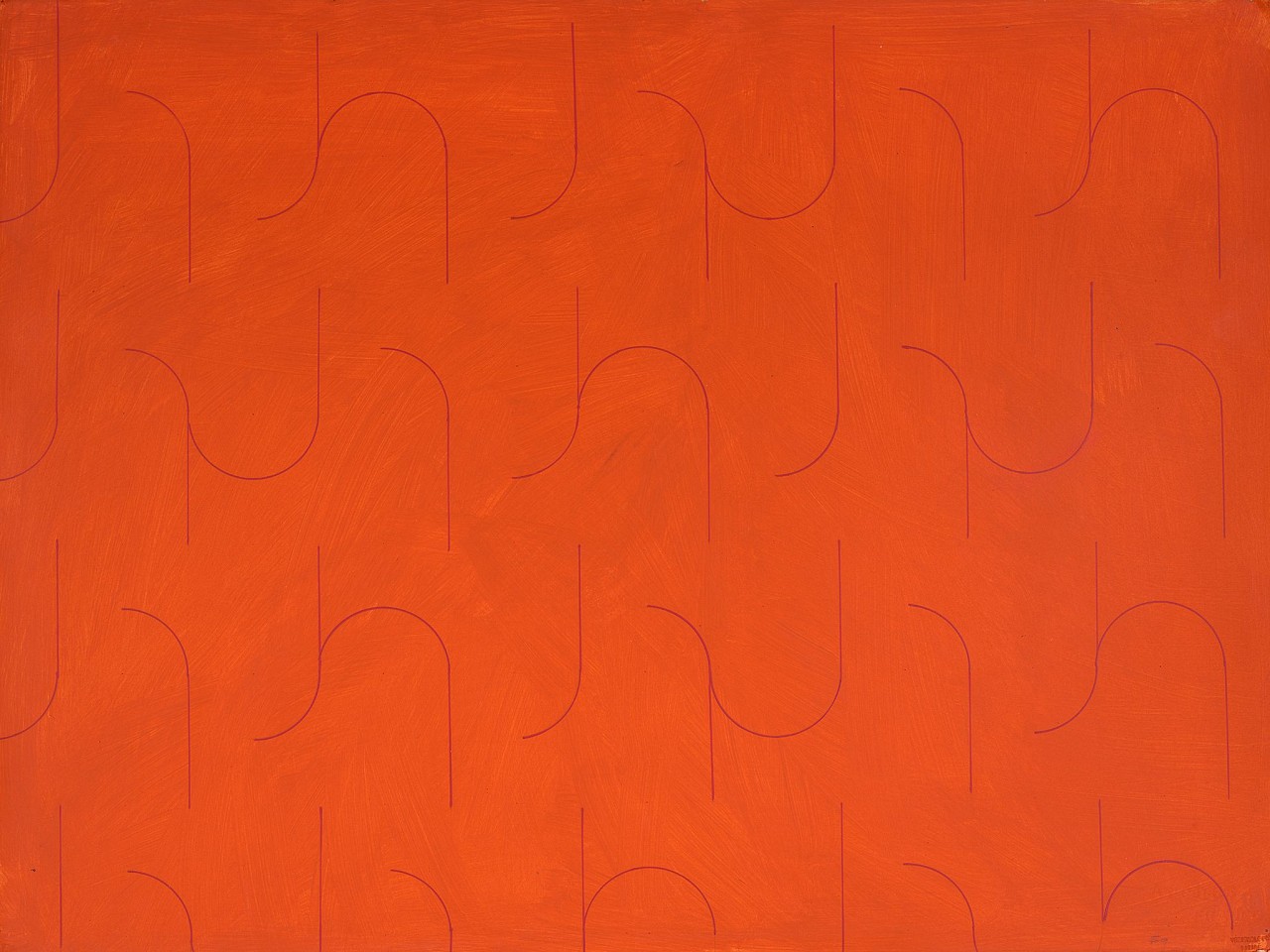 Perle Fine, Untitled (Drawing #9) | SOLD, c. 1973
Acrylic on Arches paper, 22 1/2 x 30 in. (57.1 x 76.2 cm)
© A.E. Artworks LLC
FIN-00095