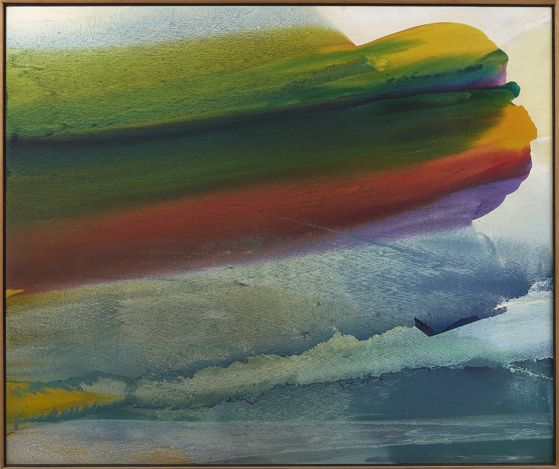 Paul Jenkins, Phenomena Under Current | SOLD, 1976
Acrylic on canvas, 50 x 60 in. (127 x 152.4 cm)
© Estate of Paul Jenkins
JEN-00020