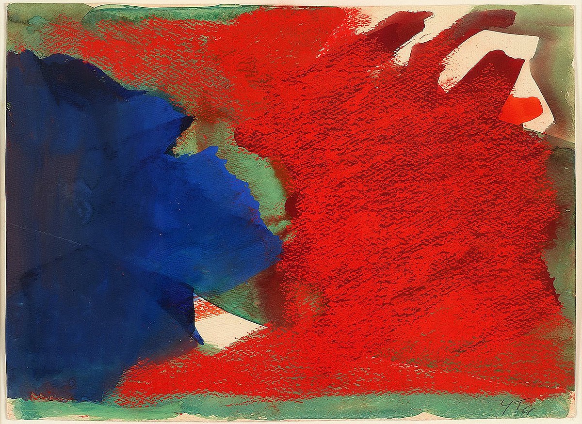 Yvonne Thomas, Composition II, 1961
Gouache on paper, 11 x 15 in. (27.9 x 38.1 cm)
THO-00052