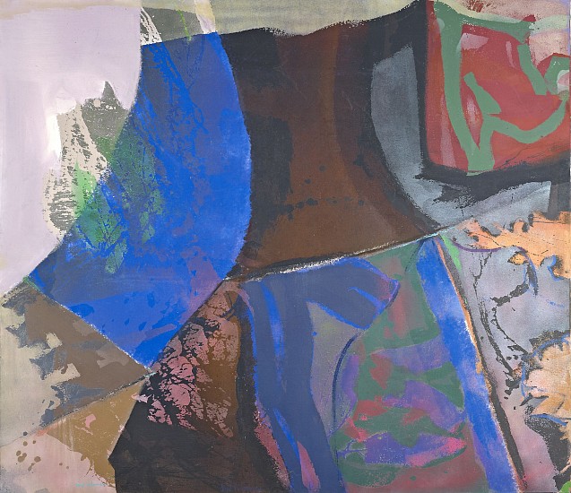 Syd Solomon, Sentinel Seventy Nine, 1979
Acrylic and aerosol enamel on canvas, 66 x 76 in. (167.6 x 193 cm)
© Estate of Syd Solomon
SOL-00078