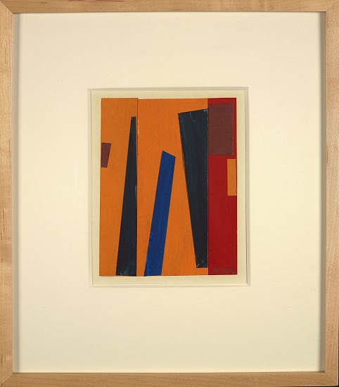John Opper, Untitled (189W), 1966
Painted paper collage, 6 1/2 x 5 in. (16.5 x 12.7 cm)
OPP-00018